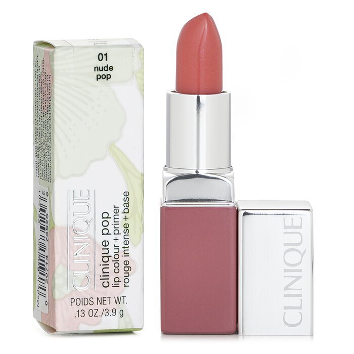 Clinique Pop Lip Colour + Primer – 01 Nude Pop 3,9 g