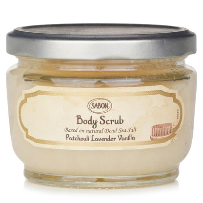 Sabon Körperpeeling - Patchouli Lavendel Vanille 320g/11,3oz