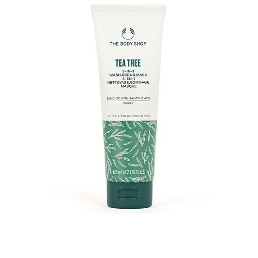 The Body Shop Teebaum 3-in-1 Wasch-Peeling-Maske 125 ml