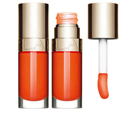 Clarins Lip Comfort Oil mit Sweetbriar-Rosenöl – Nr. 22 Daring Orange, 7 ml