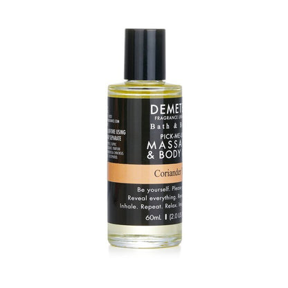 Demeter Koriandertee Massage- und Körperöl 60ml/2oz