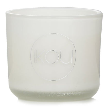 iKOU Eco-Luxury Aromacology Kerzenglas aus natürlichem Wachs – Calm (Zitronengras und Limette), 85 g