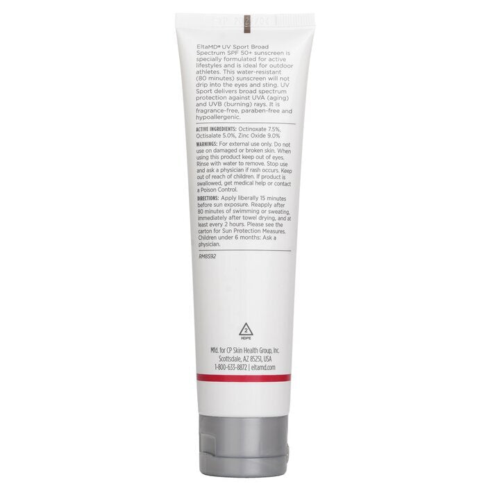 EltaMD UV Sport Water-Resistant Full-Body Sunscreen SPF 50 85g