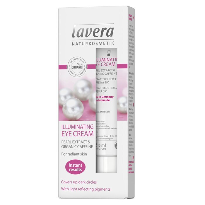 Lavera Bio-Perlenextrakt &amp; Koffein Illuminating Eye Cream 15ml/0,5oz