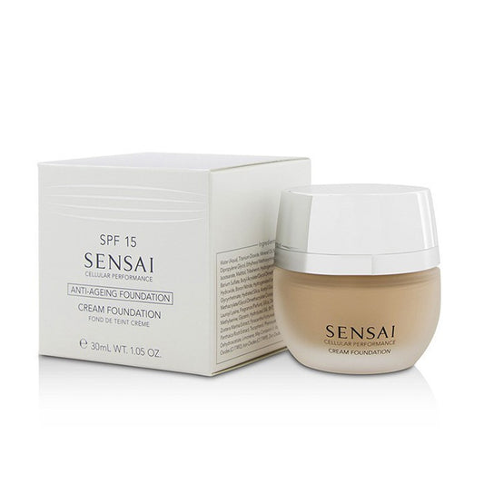 Sensai Cellular Performance Cream Foundation Cf12 Soft Beige 30ml