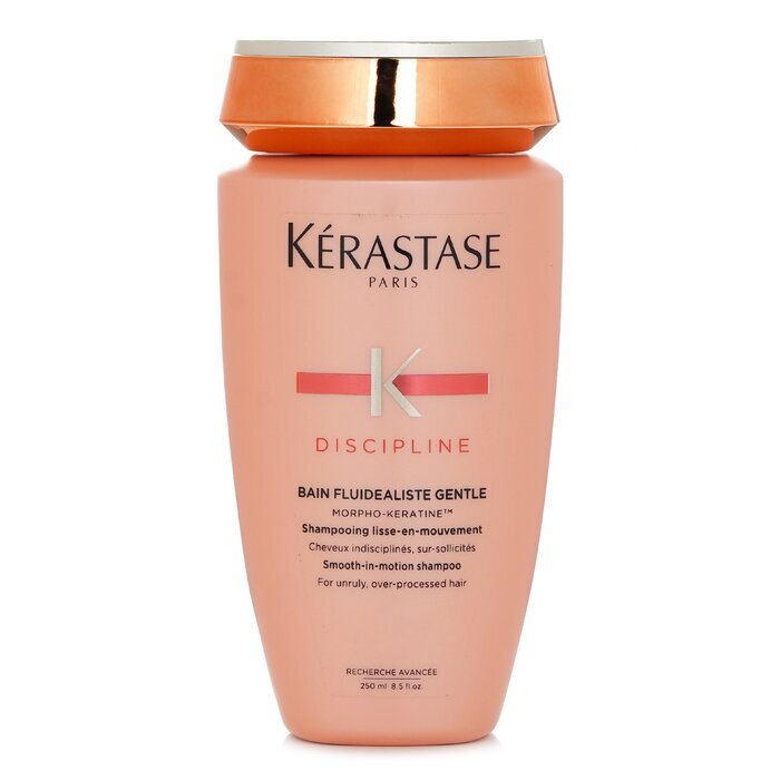 Kerastase Discipline Bain Fluidealiste Smooth-In-Motion Sulfatfreies Shampoo – für widerspenstiges, überstrapaziertes Haar (Neue Verpackung) 250ml/8,5oz