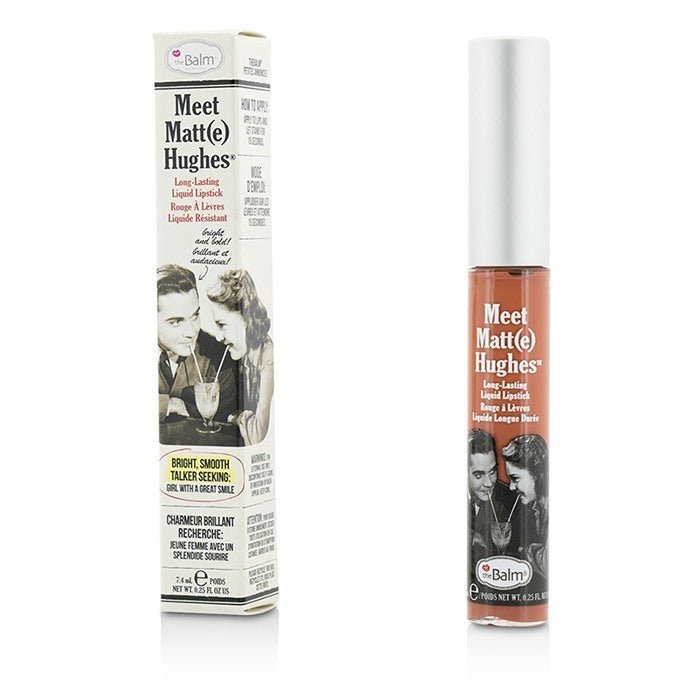 TheBalm Meet Matte Hughes Langanhaltender flüssiger Lippenstift – Doting 7,4 ml/0,25 oz
