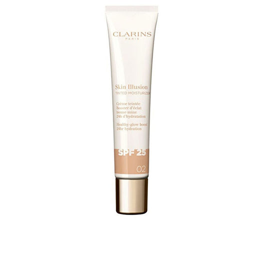 Clarins Skin Illusion getönte Feuchtigkeitscreme LSF 25 – 2, 40 ml