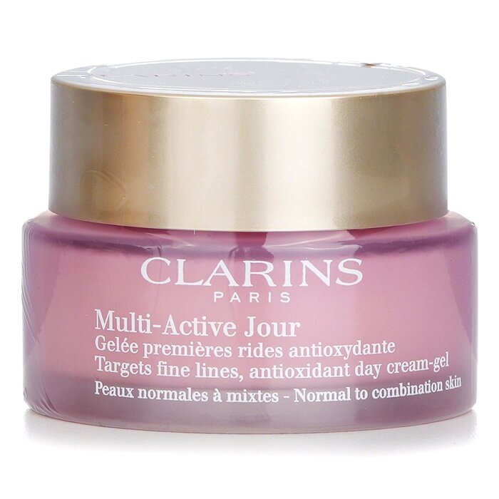Clarins Multi-Active Day Targets Fine Lines Antioxidant Day Cream-Gel – Für normale bis Mischhaut, 50 ml