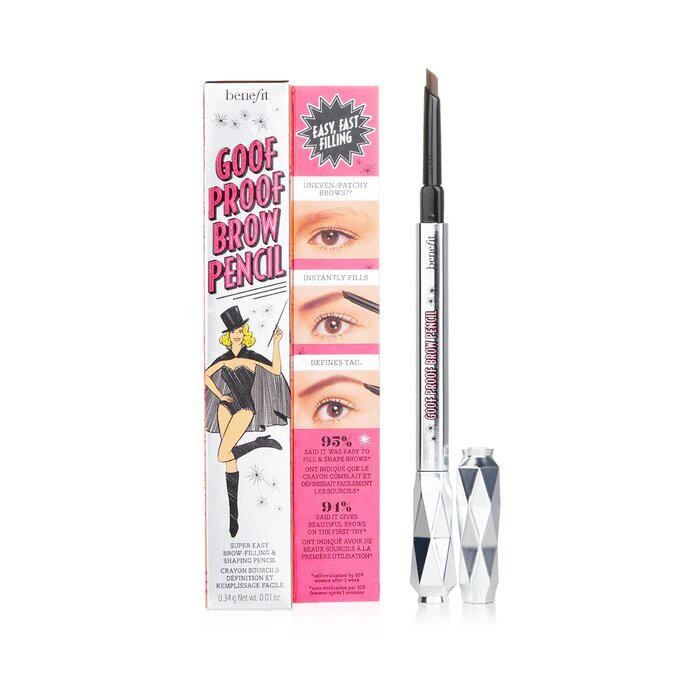 Benefit Goof Proof Augenbrauenstift - Nr. 4 (Mittel) 0,34 g/0,01 oz