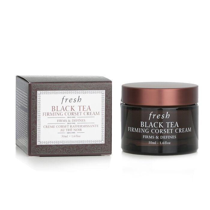 Frischer Schwarztee - Straffende Korsettcreme - Für Gesicht &amp; Hals 50ml/1,6oz