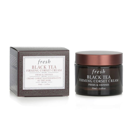 Frischer Schwarztee - Straffende Korsettcreme - Für Gesicht &amp; Hals 50ml/1,6oz
