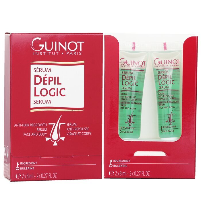 Guinot Depil Logic Anti-Haarwuchs-Gesichts- und Körperserum, 2 x 8 ml