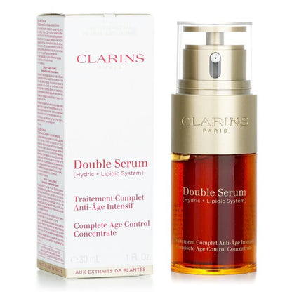 Clarins Doppelserum (Hydric + Lipidic System) Komplettes Age Control-Konzentrat, 30 ml