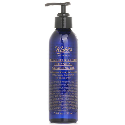 Kiehl's Midnight Recovery Botanical Cleansing Oil - For All Skin Types 175ml