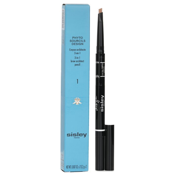Sisley Phyto Sourcils Design 3 in 1 Brow Architect Pencil - Nr. 1 Cappuccino 2x0,2 g/0,007 oz