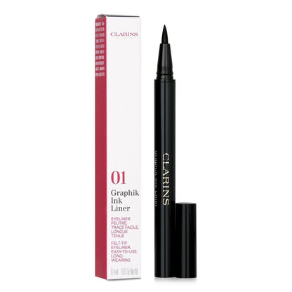 Clarins Graphik Ink Liner - Nr. 01 Intensives Schwarz, 0,4 ml/0,01 oz