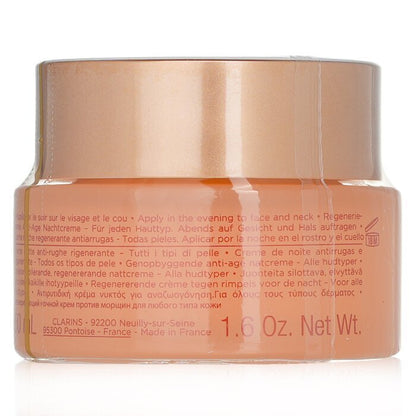 Clarins Extra-Firming Nuit Wrinkle Control, regenerierende Nachtcreme – alle Hauttypen, 50 ml
