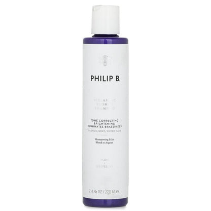 Philip B Icelandic Blonde Shampoo (Tonkorrektur, Aufhellung, eliminiert Messingtöne – blondes, graues, silbernes Haar) 220 ml/7,4 oz
