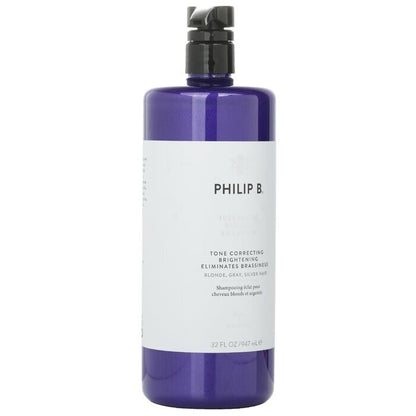 Philip B Icelandic Blonde Shampoo (Tonkorrektur, Aufhellung, eliminiert Messingglanz) – Blond, Grau, Silber H 947 ml/32 oz