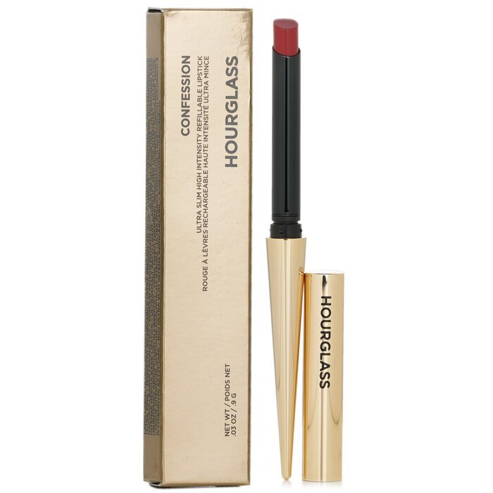 HourGlass Confession Ultra Slim High Intensity Nachfüllbarer Lippenstift - # Secretly (Classic Red) 0,9 g/0,03 oz