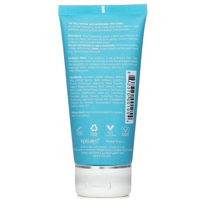 Epicuren Feines Kräuter-Gesichtspeeling - Für trockene, normale und Mischhauttypen 74 ml/2,5 oz