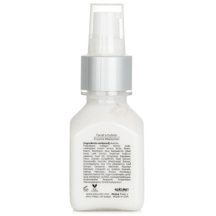 Epicuren Gesichtsemulsion Enzym-Feuchtigkeitscreme - Für normale und Mischhauttypen 60ml/2oz