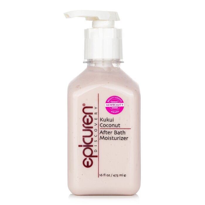 Epicuren Feuchtigkeitscreme nach dem Bad – Kukui-Kokosnuss, 500 ml