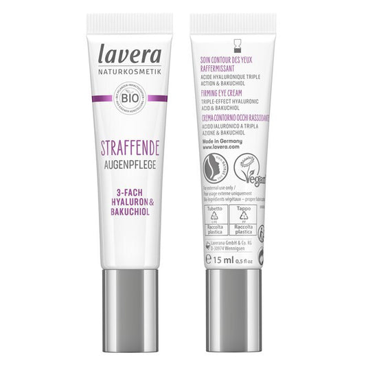 Lavera Triple-Effect Hyaluronsäure Straffende Augencreme 15ml/0.5oz