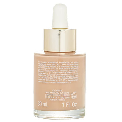 Clarins Skin Illusion Natürliche feuchtigkeitsspendende Grundierung SPF 15 Nr. 107 Beige, 30 ml