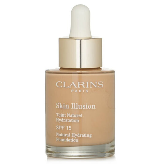 Clarins Skin Illusion Natürliche feuchtigkeitsspendende Grundierung SPF 15 Nr. 110 Honig 30ml/1oz