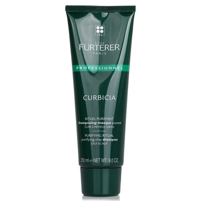 Rene Furterer Curbicia Purifying Ritual Purifying Clay Shampoo - Oily Scalp (Salon Product) 250ml