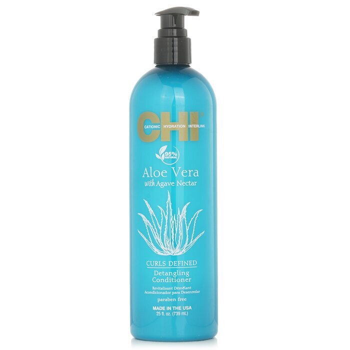 CHI Aloe Vera with Agave Nectar Curls Defined Detangling Conditioner 739ml