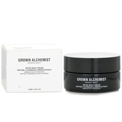 Grown Alchemist Detox Nachtcreme – Peptid-3, Echinacea- und Reishi-Extrakt, 40 ml