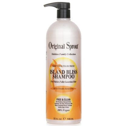 Original Sprout Tahitian Family Collection Island Bliss Shampoo (für dickeres, volleres, luxuriöses Haar) 975 ml/33 oz