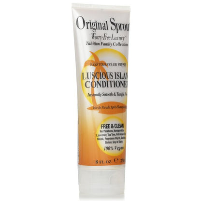 Original Sprout Tahitian Family Collection Luscious Island Conditioner (sofort glatt und ohne Verfilzen) 236 ml/8 oz