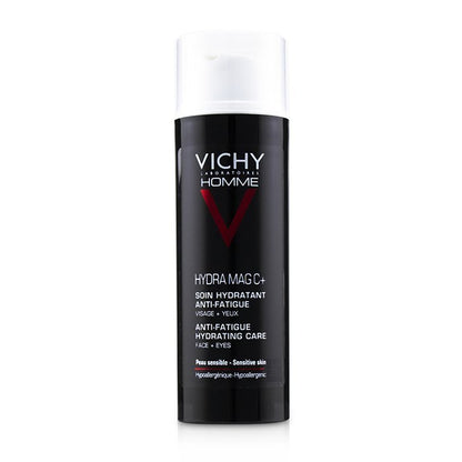 Vichy Homme Hydra Mag C+ Anti-Fatigue Hydrating Care Face + Eye Moisturizer  (For Sensitive Skin) 50ml/1.69oz