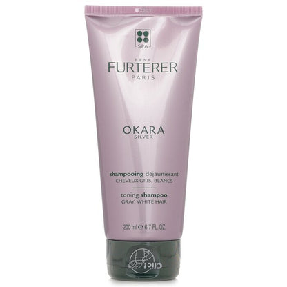 Rene Furterer Okara Silver Silver Radiance Ritual Toning Shampoo (graues, weißes Haar) 200ml/6,7oz
