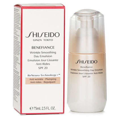Shiseido Benefiance Faltenglättende Tagesemulsion LSF 20, 75 ml