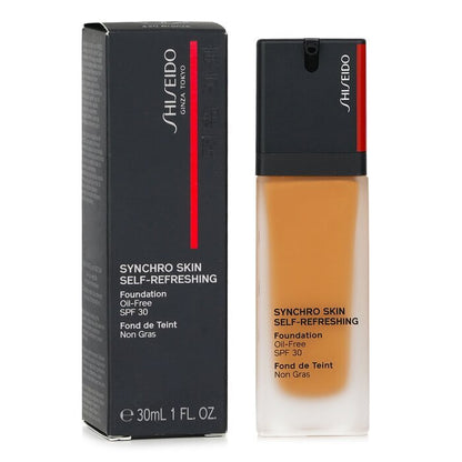 Shiseido Synchro Skin Selbsterfrischende Foundation LSF 30 – Nr. 420 Bronze, 30 ml