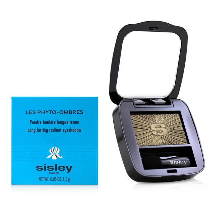 Sisley Les Phyto Ombres Langanhaltender, strahlender Lidschatten – Nr. 25 Metallic Khaki, 1,5 g