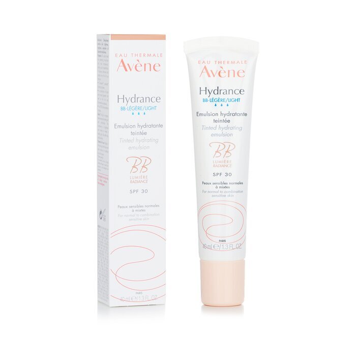 Avene Hydrance BB-LIGHT getönte feuchtigkeitsspendende Emulsion LSF 30 – für normale bis Mischhaut, empfindliche Haut, 40 ml