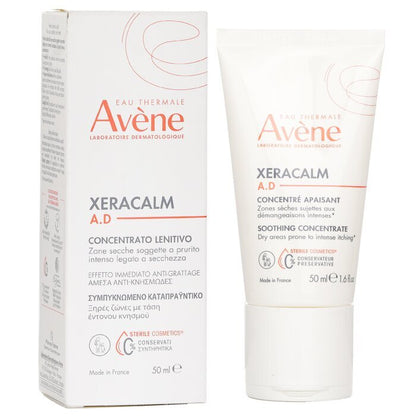 Avene XeraCalm A.D Soothing Concentrate - For Dry Areas Prone to Intense Itching & Atopic Eczema 50ml