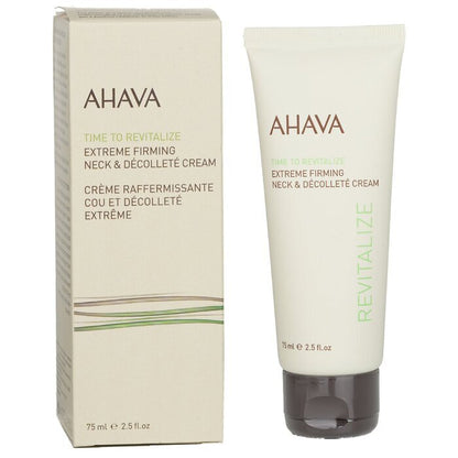 Ahava Time To Revitalize – Extrem straffende Hals- und Dekolletécreme, 75 ml