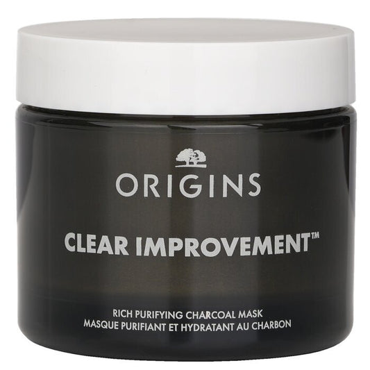 Origins Clear Improvement – ​​Aktivkohle-Honig-Maske zum Reinigen und Pflegen, 75 ml