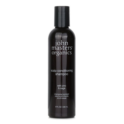 John Masters Organics Kopfhaut-Pflegeshampoo mit Zink und Salbei, 236 ml