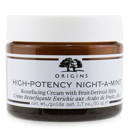 Origins High-Potency Night-A-Mins Resurfacing Cream With Fruit-Derived AHAs 50ml