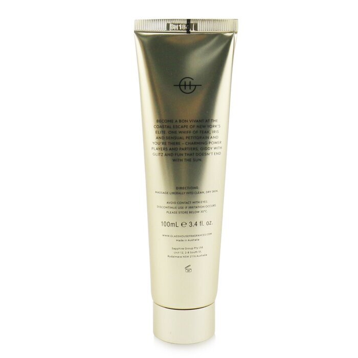 Glasshouse Handcreme - The Hamptons (Teak &amp; Petitgrain) 100ml/3,4oz