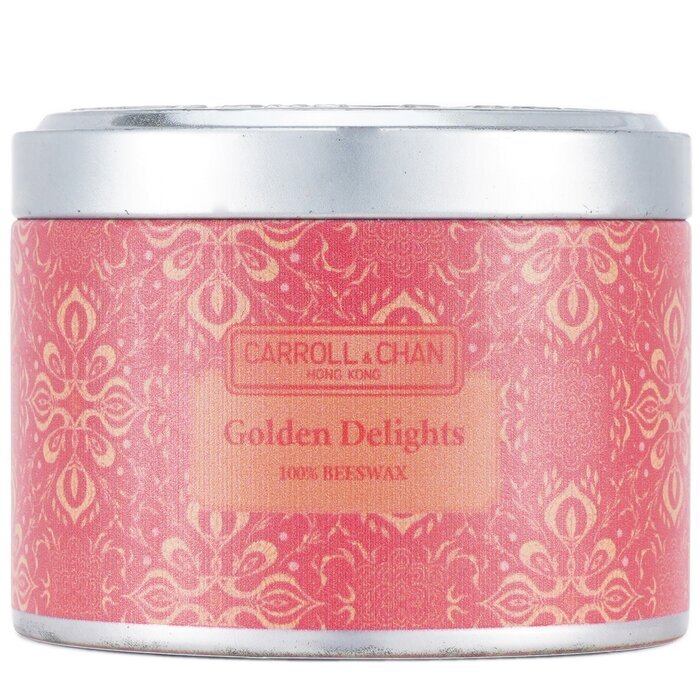 Carroll &amp; Chan 100 % Bienenwachs-Dose - Golden Delights (8 x 6) cm