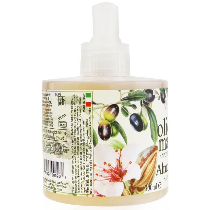 Nesti Dante Natürliche Flüssigseife - Mandel-Olivenöl 300ml/10,2oz